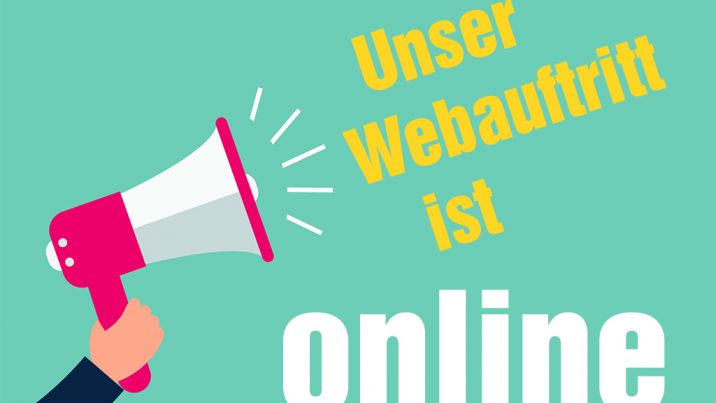 Unser Webauftritt ist online